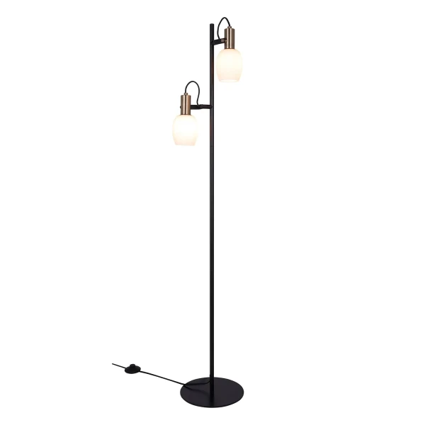 Glass floor lamp Magia White - Nordlux