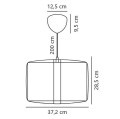 Lampa sufitowa japandi Cardine 35 - Nordlux