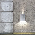 Nowoczesny kinkiet zewnętrzny Fold 15 Led galwanizowany - Nordlux