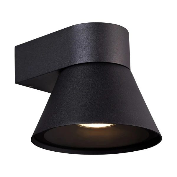 Kinkiet zewnętrzny Kyklop Cone, czarny - Nordlux