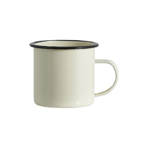 Kubek emaliowany Ginger Creme - Nordal
