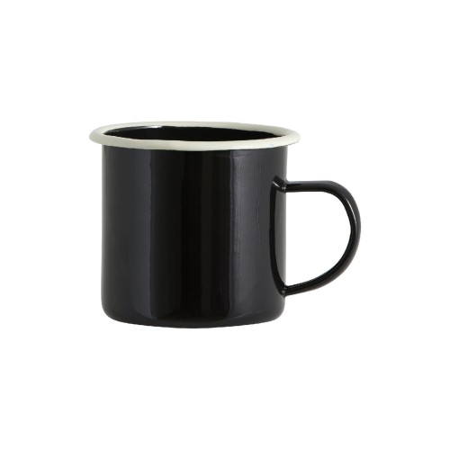Kubek emaliowany Ginger Black - Nordal
