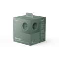 Listwa zasilająca kostka z usb, Square 1 Oak Green zielona - Avolt