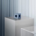 Listwa zasilająca kostka z usb, Square 1 Shark Blue niebieska - Avolt
