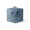 Listwa zasilająca kostka z usb, Square 1 Shark Blue niebieska - Avolt