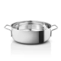 Garnek płaski saute, ze stali nierdzewnej Eva Trio Stainless Steel 4.5L - Eva Solo