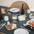 Maselniczka porcelanowa z dębową pokrywką Legio Nova, biała - Eva Solo
