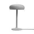 Minimalistyczna lampa stołowa ze ściemniaczem Emendo Cloud Grey - PLEASE WAIT to be SEATED