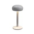 Lampa stołowa bezprzewodowa, ze ściemniaczem Emendo Cloud Grey - PLEASE WAIT to be SEATED