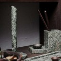 Stojak na ręcznik papierowy marmur Vita Seagrass Marble - Muubs