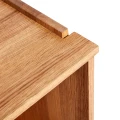 Półka modułowa Blocks Natural, lity dąb olejowany - Muubs