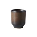 Nowoczesny kubek z kamionki Ceto Mocha, 6 szt - Muubs