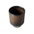 Nowoczesny kubek z kamionki Ceto Mocha, 6 szt - Muubs