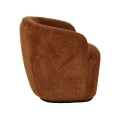 Fotel koktajlowy boucle Porterville, rudy - Pomax