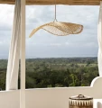 Abażur rattanowy do lampy wiszącej Chapeau, naturalny - Bazar Bizar