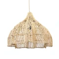 Abażur rattanowy do lampy wiszącej Whipped M, naturalny - Bazar Bizar