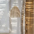 Bazar Bizar Bala - Abażur rattanowy do lamp sufitowych Bala M, naturalny