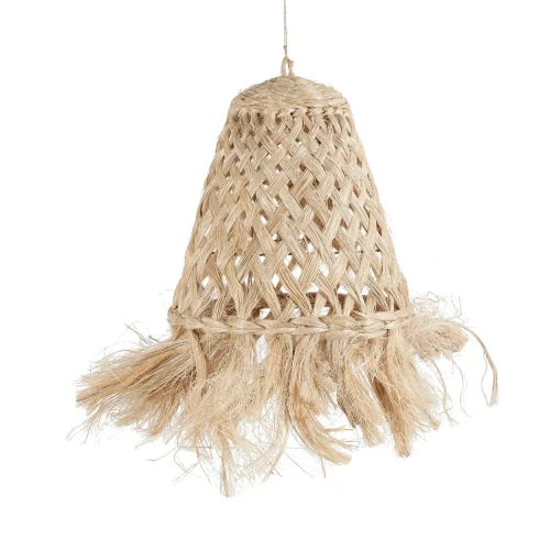 Klosz do lampy wiszącej boho Abaca Jelly Fish S - Bazar Bizar