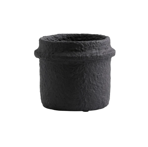 Doniczka z cementu Rote Black no. 3 - Nordal