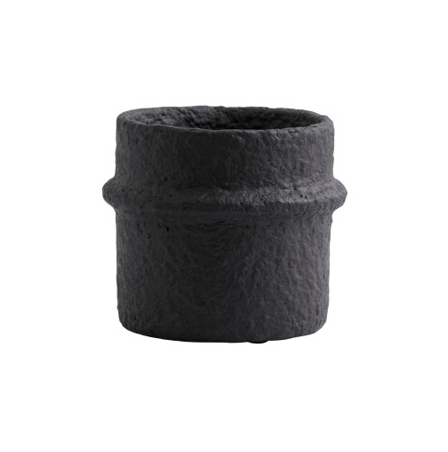 Doniczka z cementu Rote Black no. 2 - Nordal