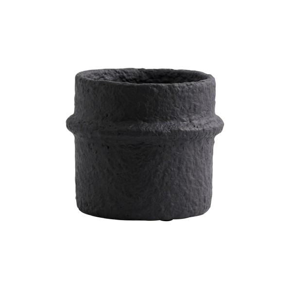 Doniczka z cementu Rote Black no. 2 - Nordal