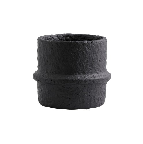Doniczka z cementu Rote Black no. 1 - Nordal