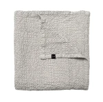 Narzuta na łóżko 260x260 Dani Clean, Oeko-Tex Gots, jasnoszara - Himla