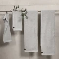 Ręcznik kąpielowy 100x150 z lnu i bawełny, OEKO-TEX Lina Clean, szary - Himla