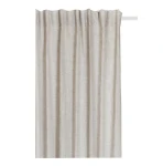 Zasłona lniana z taśmą Sunrise Oatmeal 280x250, 1 szt - Himla