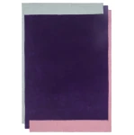 Dywan z wełny Arkki 170x240, śliwkowy - Finarte