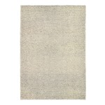 Dywan wełniany szary Keto 200x300, faktura bąbelków - Finarte