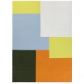 Dywan wełniany graficzny wzór Kortteli Yellow 170x240 - Finarte