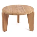Stolik ogrodowy drewniany Wabi Sabi M - Bazar Bizar