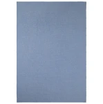 Dywan tkany na płasko wełniany Norm 140x200, niebieski - Finarte