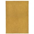 Dywan tkany na płasko wełniany Norm 160x230, musztardowy - Finarte