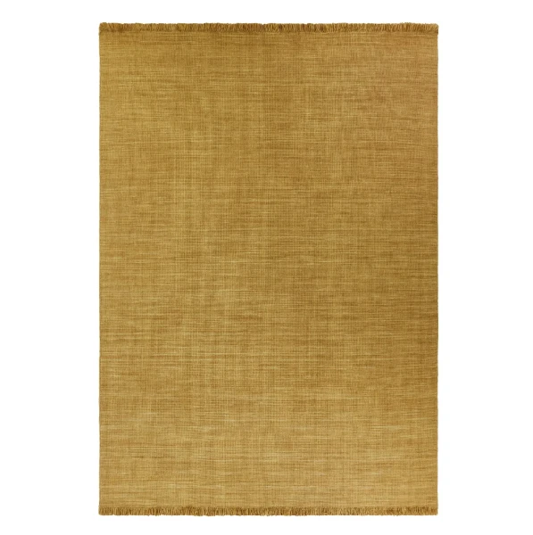 Chodnik wełniany jednokolorowy Vega Ochra 90x200 - Finarte