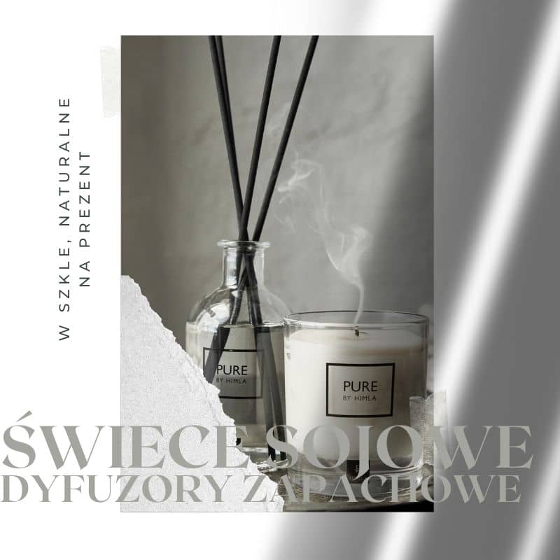 Świece sojowe i dyfuzory zapachowe Natural Home Decor
