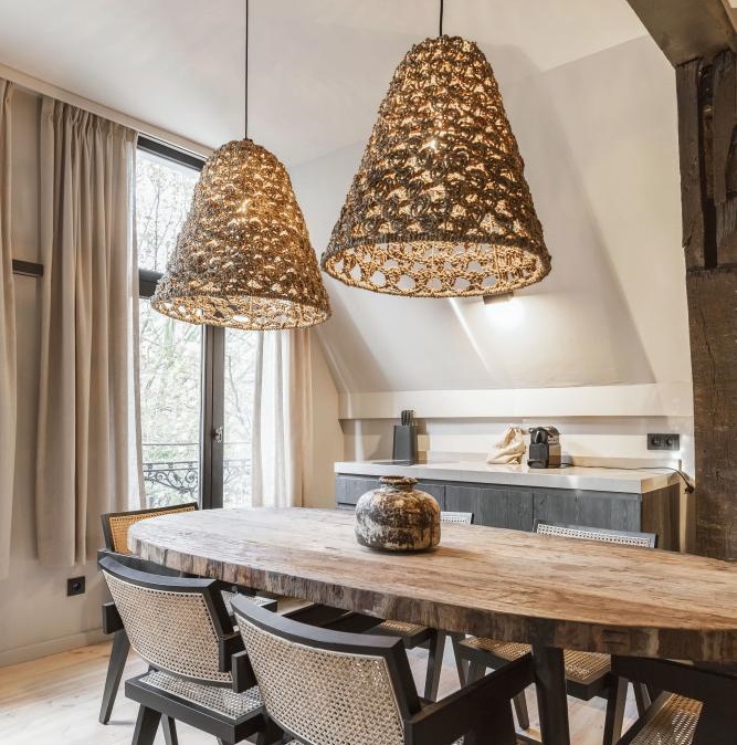 Abażur do lampy wiszącej Natural Home Decor
