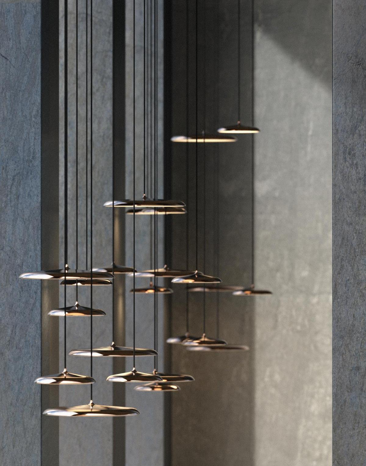 Lampa sufitowa Artist 25 w kolorze miedzi DESIGN FOR THE PEOPLE BY NORDLUX