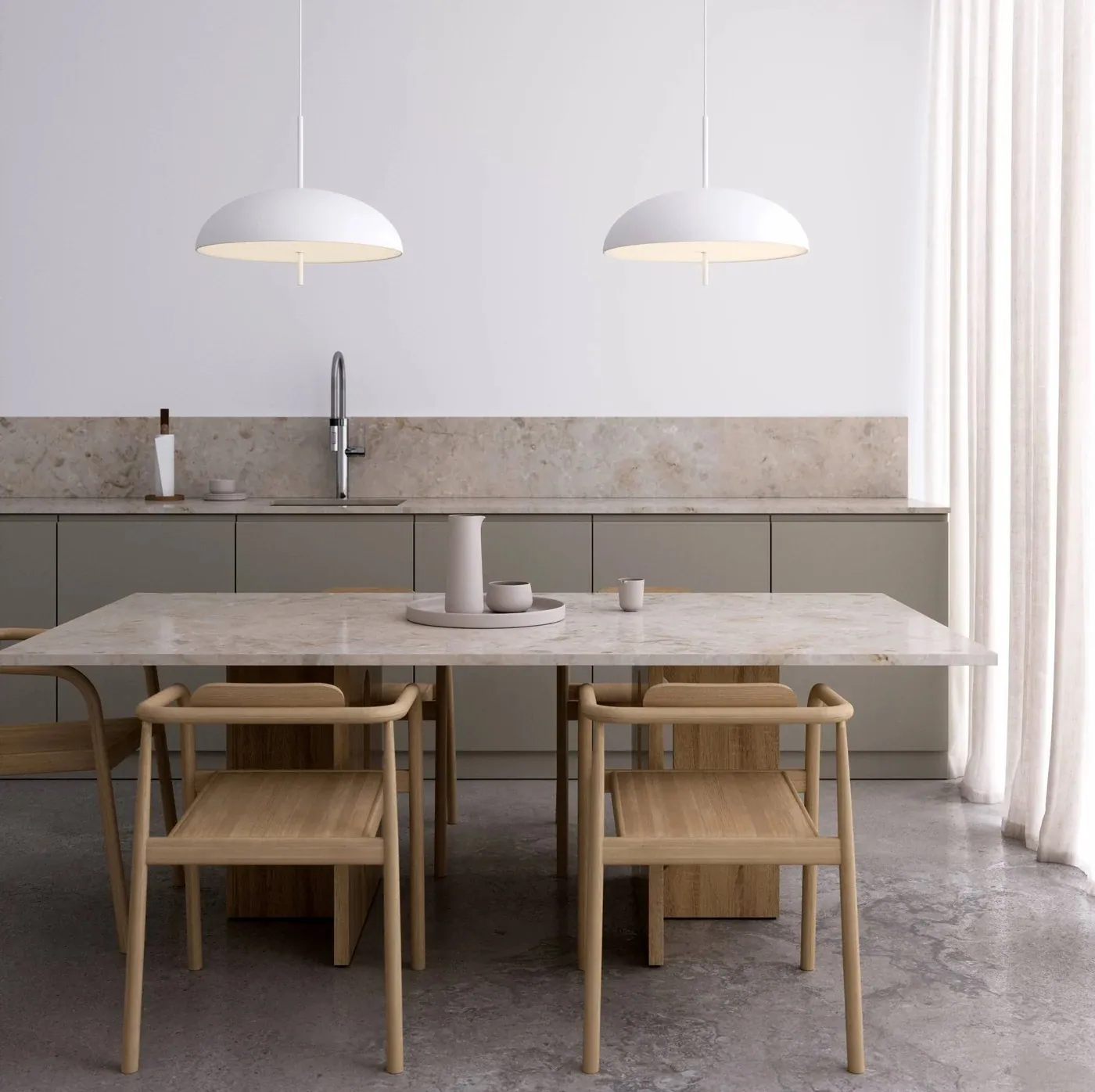 Lampa nad stół styl skandynawski Natural Home Decor