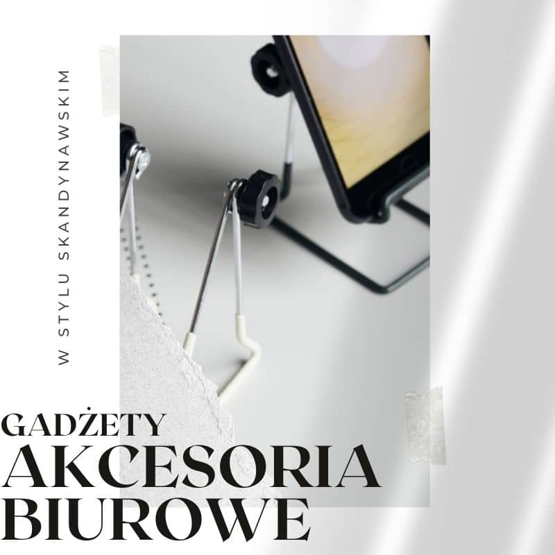 Akcesoria biurowe w skandynawskim stylu Natural Home Decor