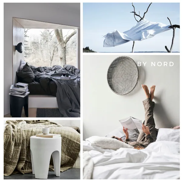 By Nord - relaksująca przestrzeń sypialni w stylu skandynawskim Naturalhomedecor