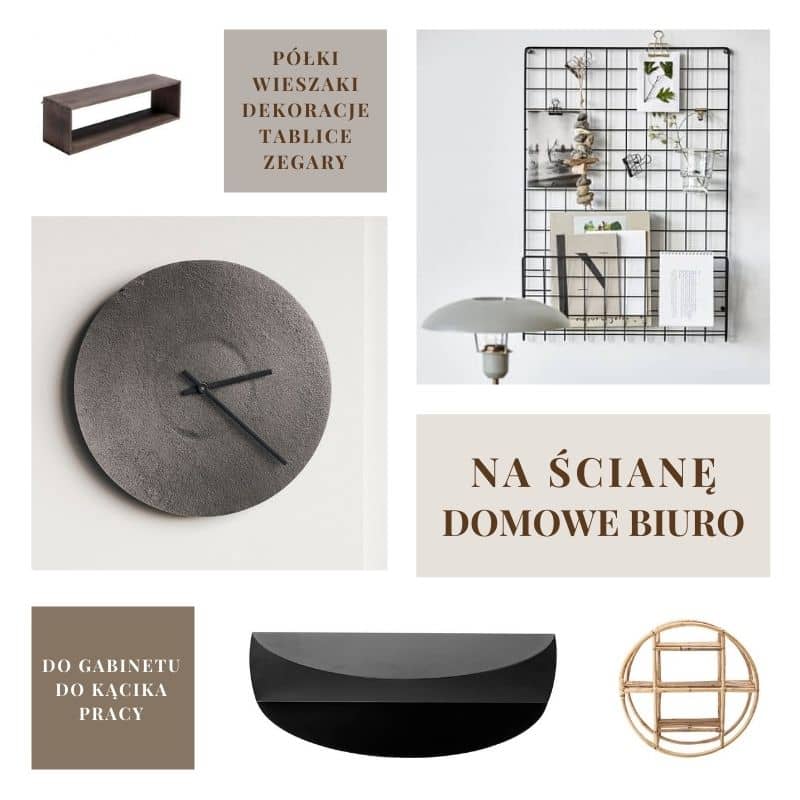 domowe biuro co na sciane Natural Home Decor