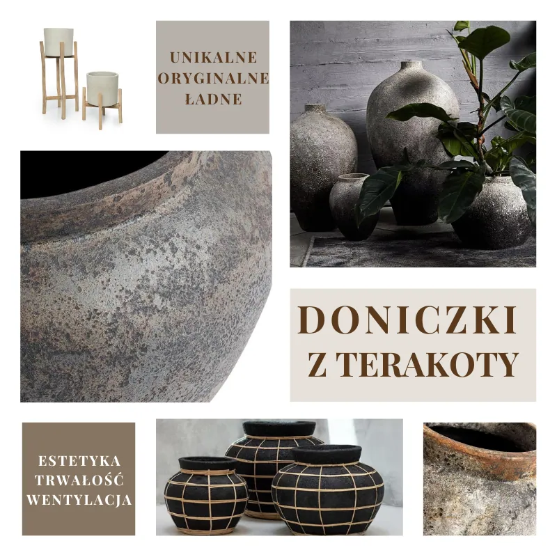 Doniczki terakota, sklep internetowy doniczki Natural Home Decor