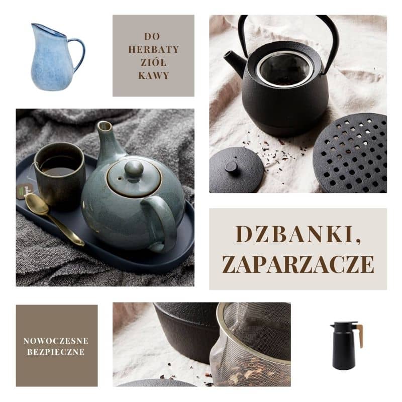 Zaparzacze i dzbanki do herbaty Natural Home Decor