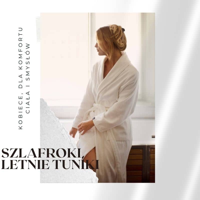 Luksusowe szlafroki damskie Natural Home Decor