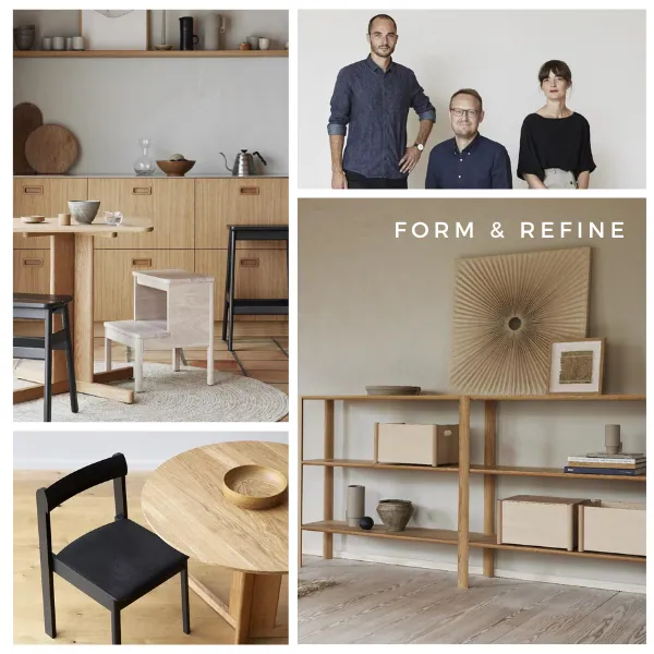 Form and Refine - skandynawskie meble drewniane, alpaka z Boliwii, ceramika z Portugalii. Stwórz dom stawiający na formę, jakość, zrównoważony rozwój naturalhomedecor
