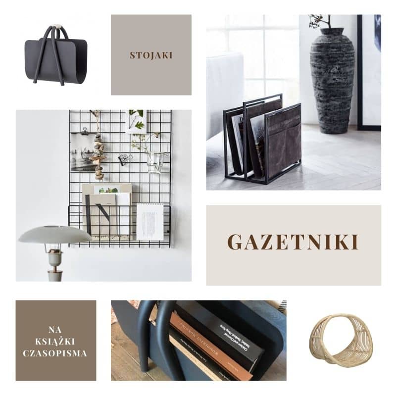 Gazetniki stojaki na czasopisma Natural Home Decor