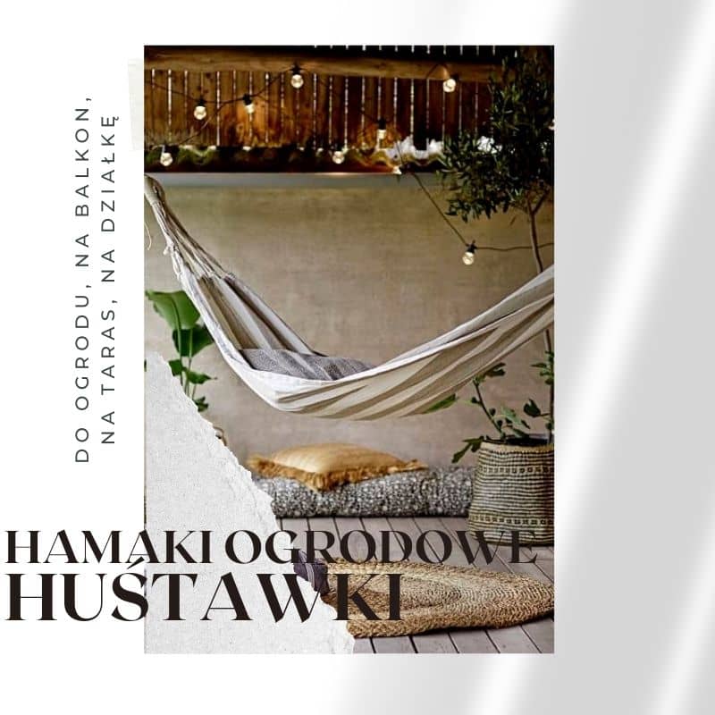 Wiszący hamak ogrodowy Natural Home Decor