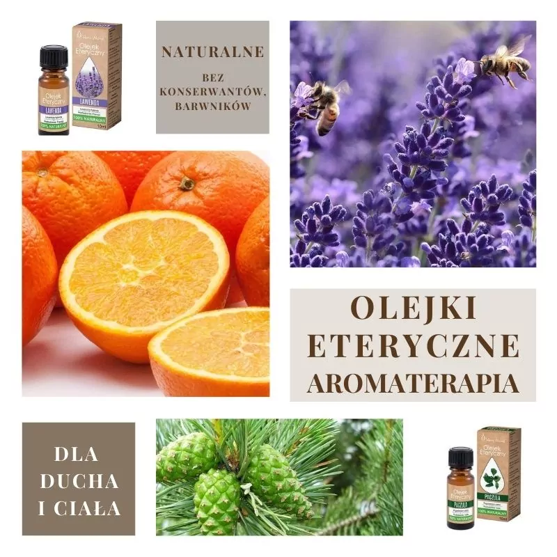 Olejki eteryczne aromaterapia Natural Home Decor